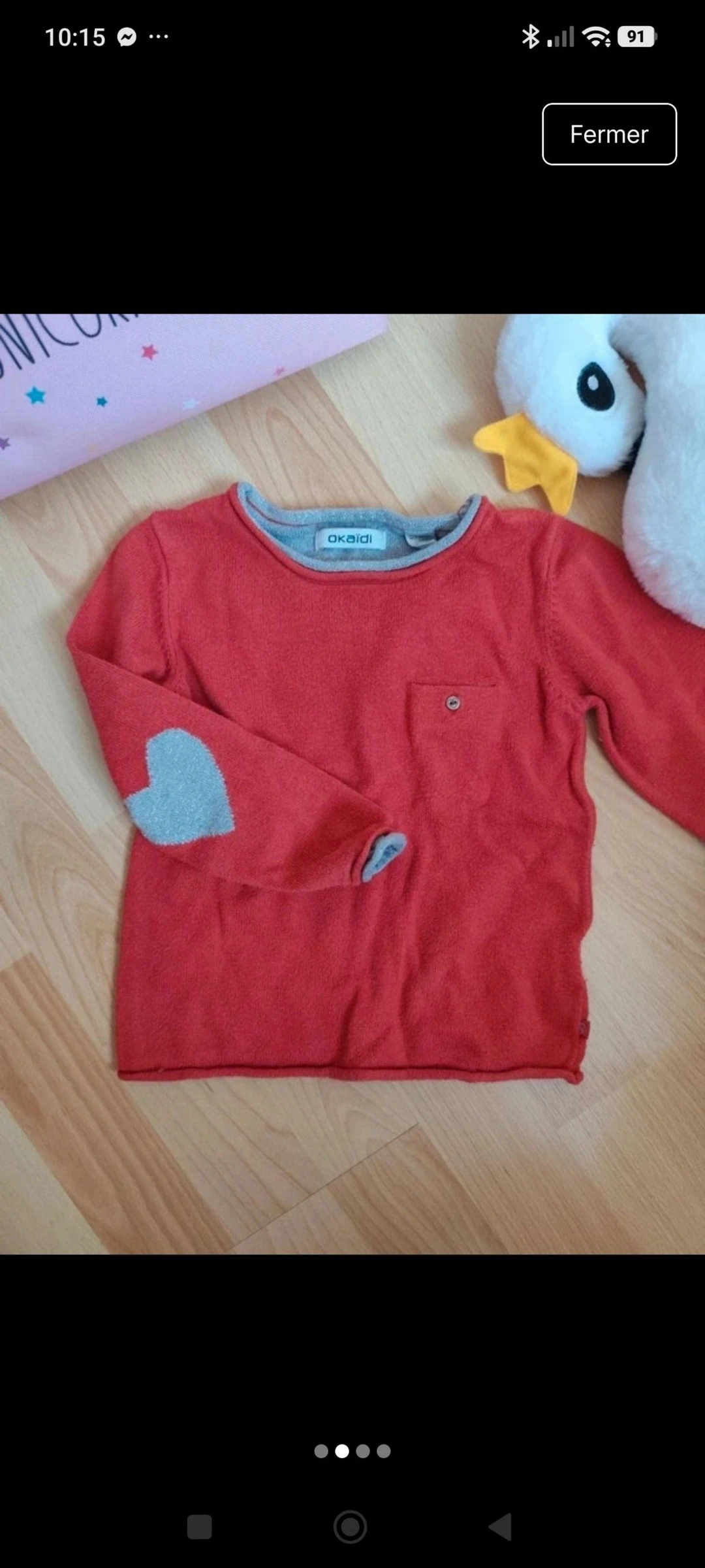 Pull 3 ans Okaïdi 